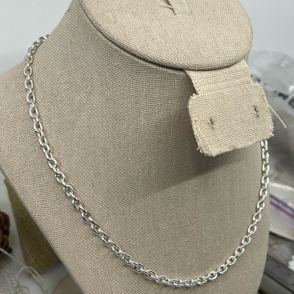 Timeless 925 Sterling Silver Rope Chain Necklace – 18” - Picture 6 of 16